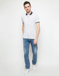 Nevada Polo Basic Single Jersey Print Geometrical