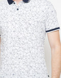 Nevada Polo Basic Single Jersey Print Geometrical