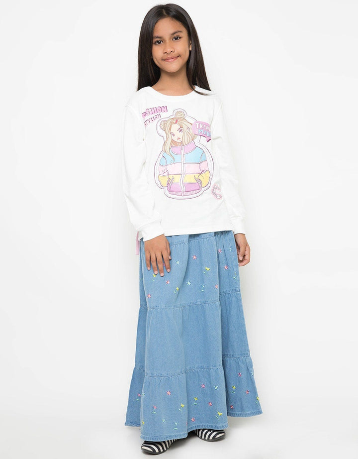 SKIRT LEBARAN SUSUN