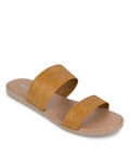 Nevada Slipper Flat Sandal Double Strap