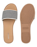 Nevada Sandal Detail Strap Stripes