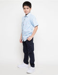 SS CHAMBRAY FLAMINGO