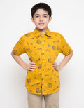SS POPLIN FP FUNNY D