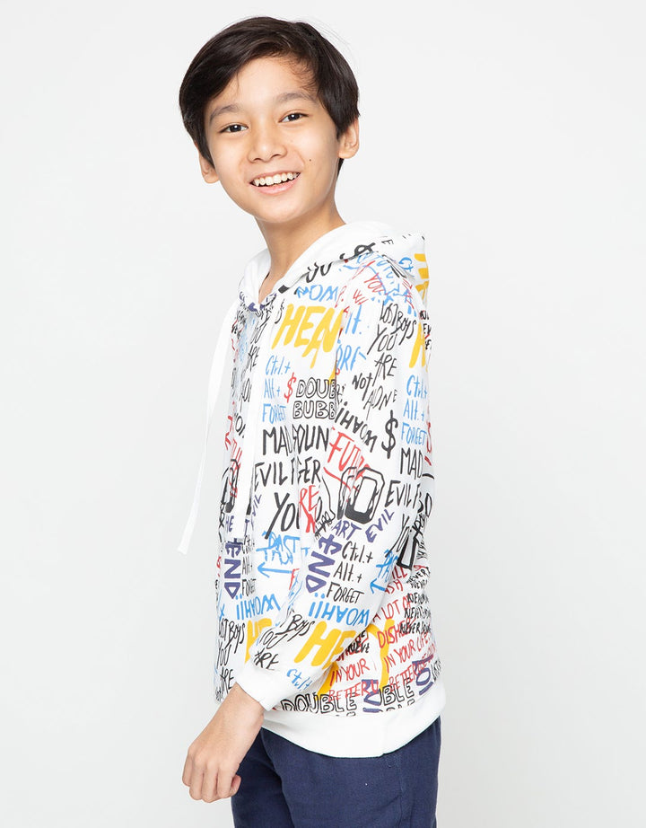 SWEATER HOODY GRAFFI