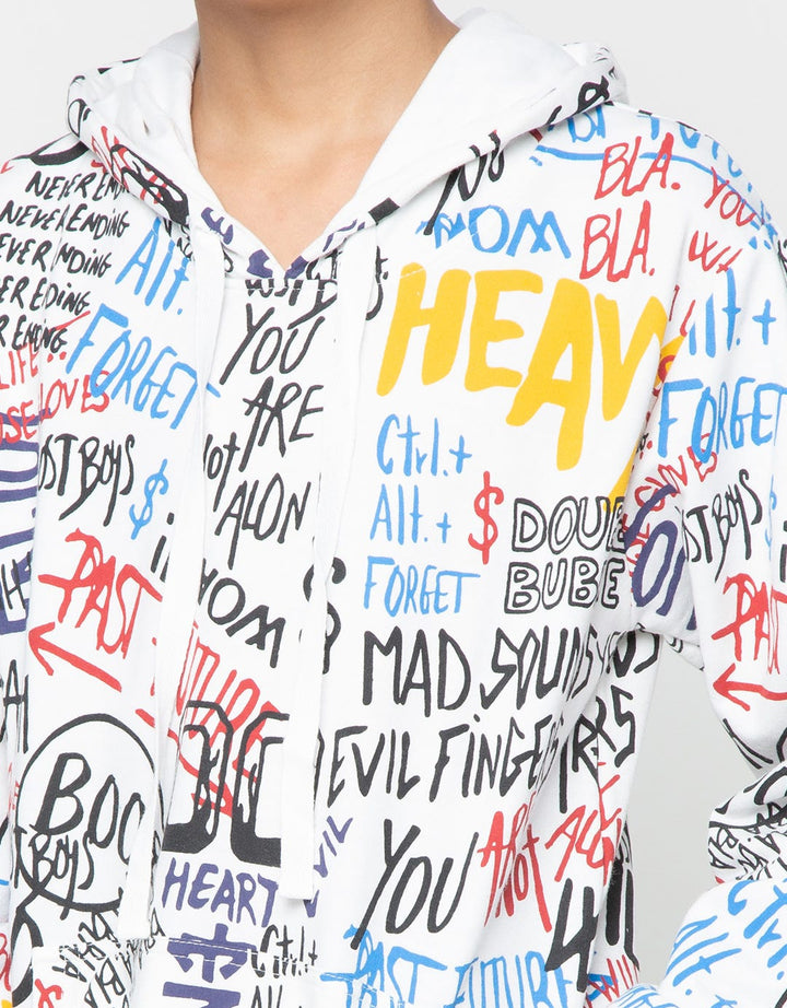 SWEATER HOODY GRAFFI
