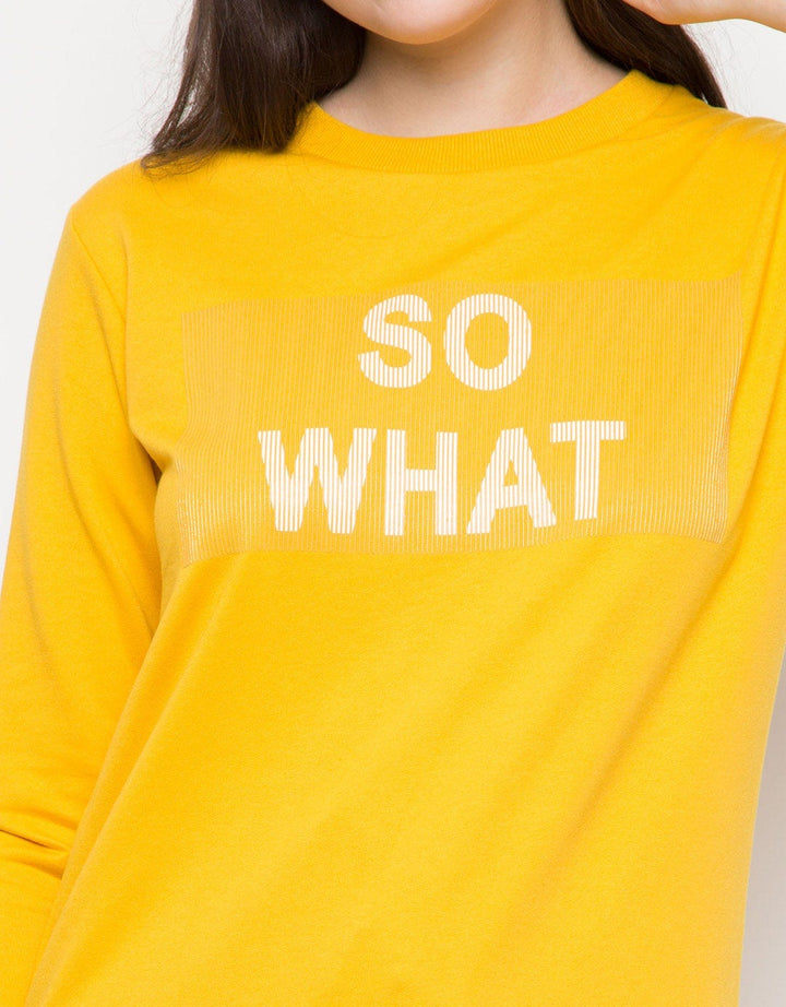 SWEATSHIRT SO WHAT