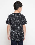 Character Batman Kaos Fullprint Splash Logo
