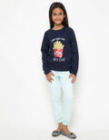 LS TOP KNIT FRENCH F