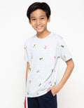 Nevada Kaos Flamingo Anak Laki-Laki