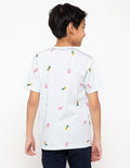 Nevada Kaos Flamingo Anak Laki-Laki