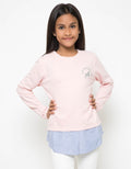 Nevada Logo Unicorn Kaos Anak Perempuan
