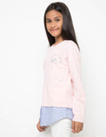 Nevada Logo Unicorn Kaos Anak Perempuan