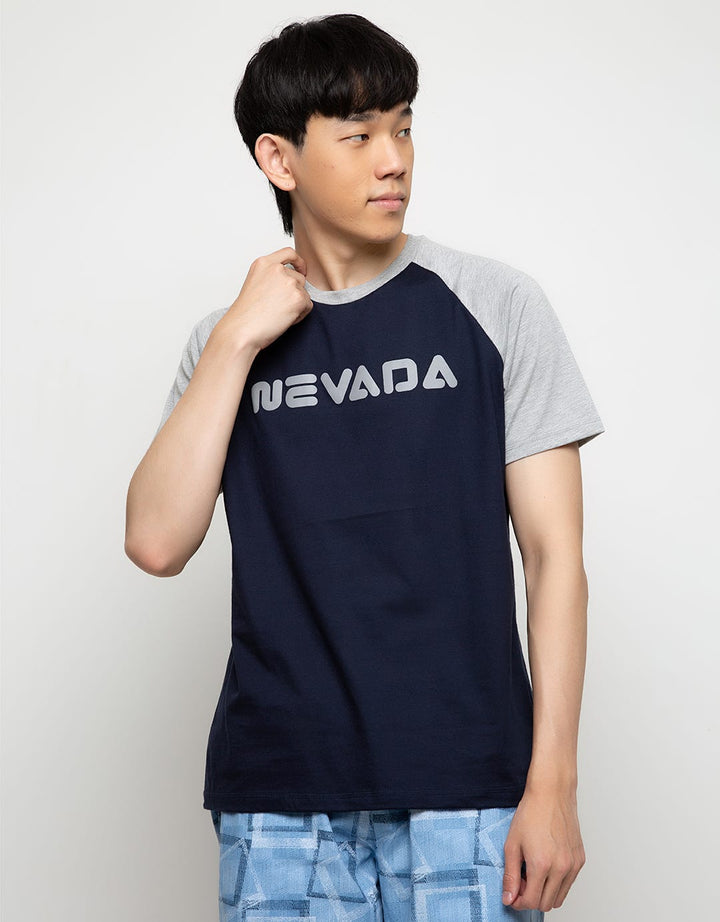 Nevada T-shirt Raglan Print Brand
