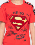 Character Superman Fullprint Hero Logo T-shirt