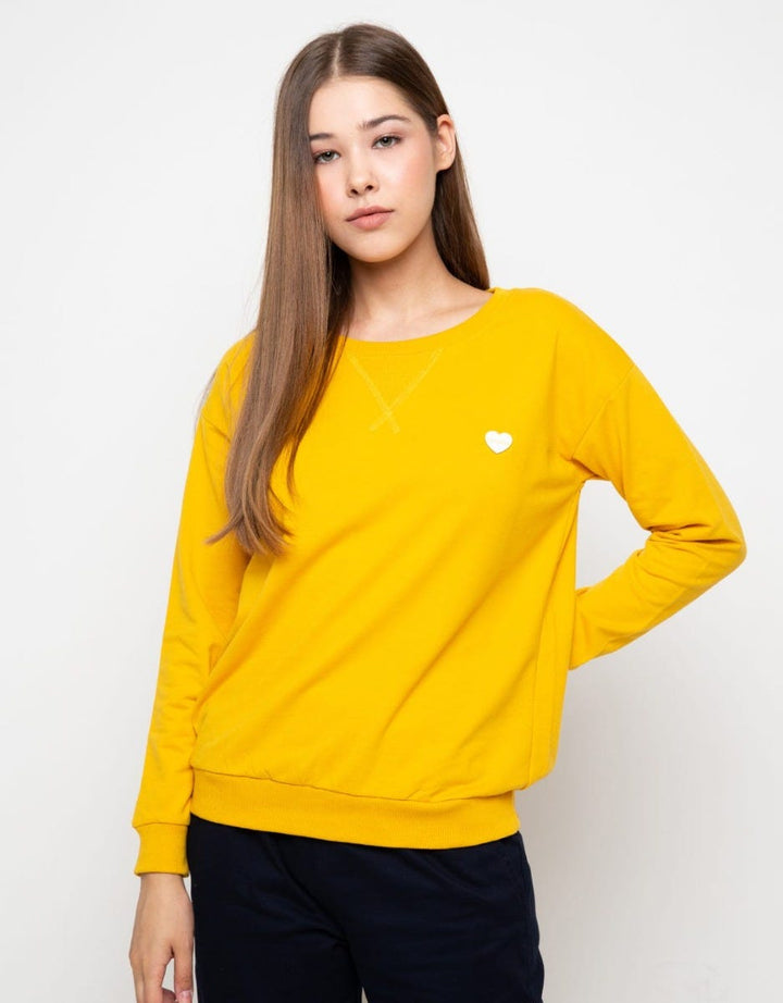 Nevada Women's Heart Patch Sweater