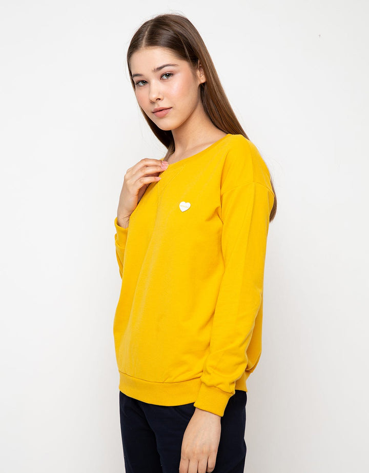 Nevada Women's Heart Patch Sweater