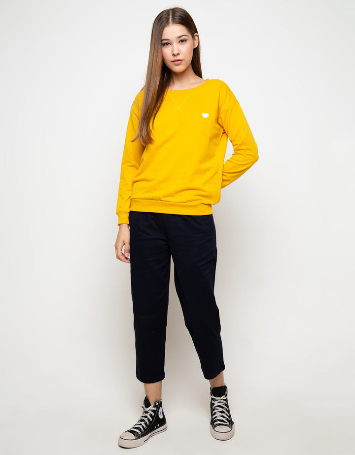 Nevada Women's Heart Patch Sweater