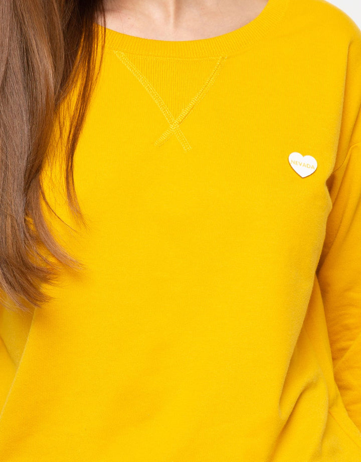 Nevada Women's Heart Patch Sweater