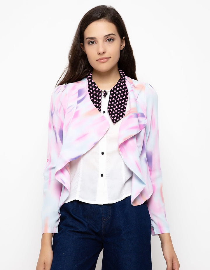 Ninety Degrees Abstract Blazer