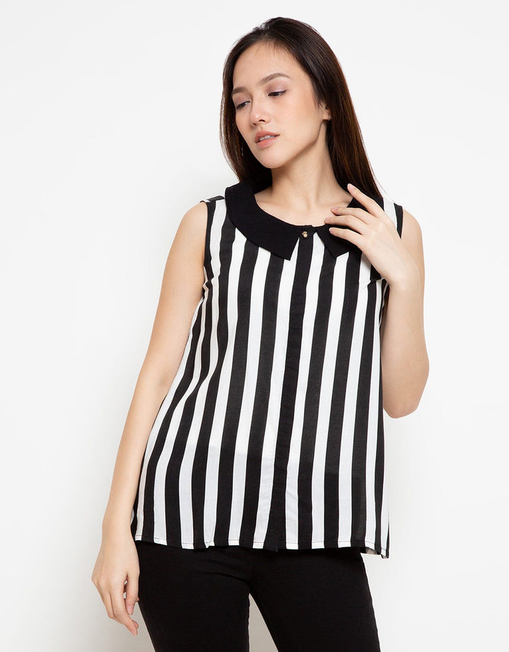 NINETY DEGREES Sleeveless Virginity Blouse