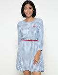 Ninety Degrees Dress Tanpa Lengan