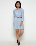 Ninety Degrees Dress Tanpa Lengan