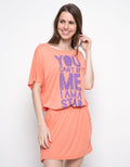Ninety Degrees Christ Mini Dress Wanita