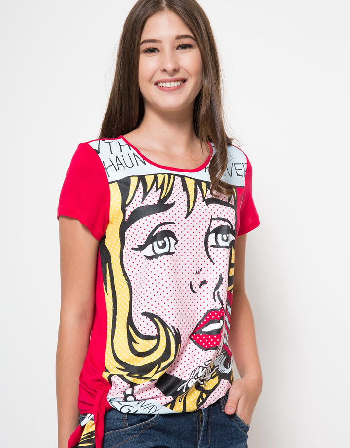 Ninety Degrees Kamikaze Comic Tee