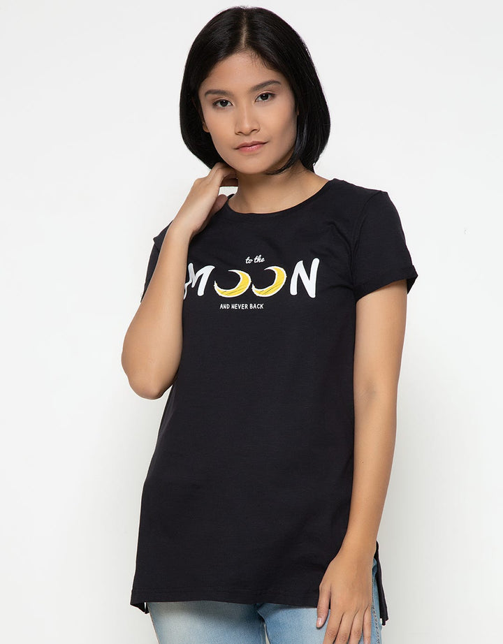Ninety Degrees JET BLACK TEE