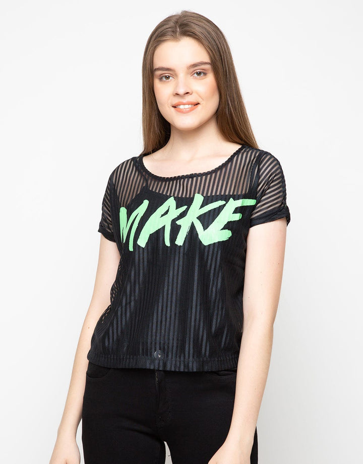 Ninety Degrees T-shirt Print Make