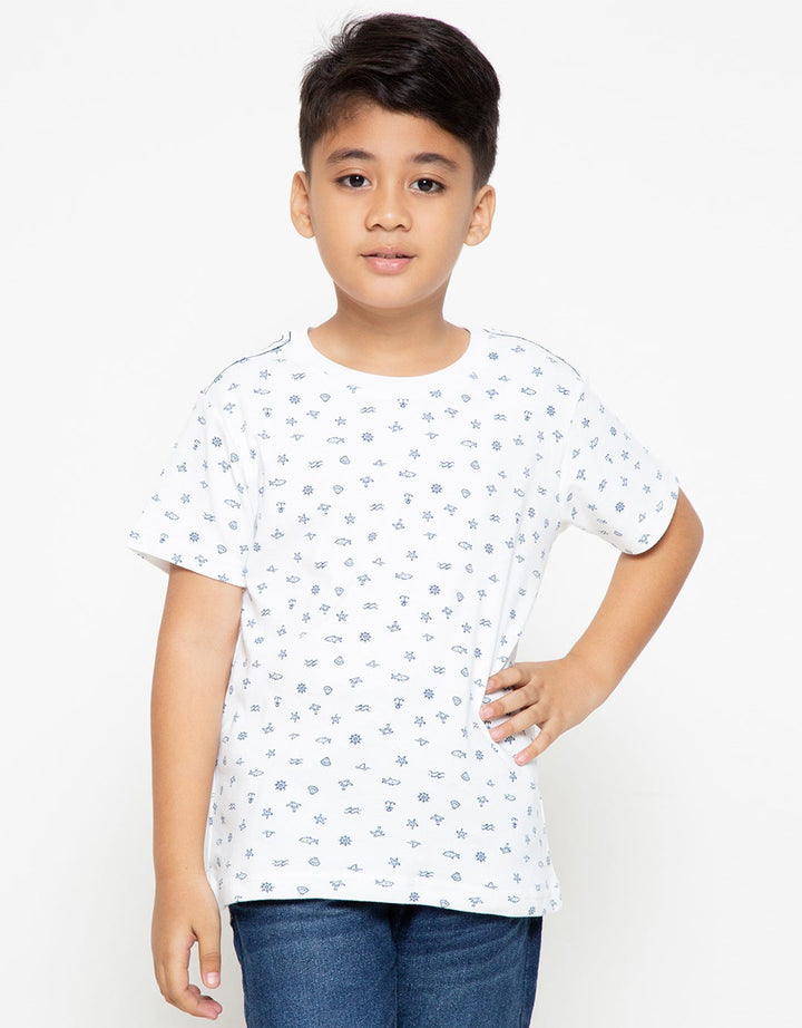Nohea Sea LifeFull Print Boy Tshirt