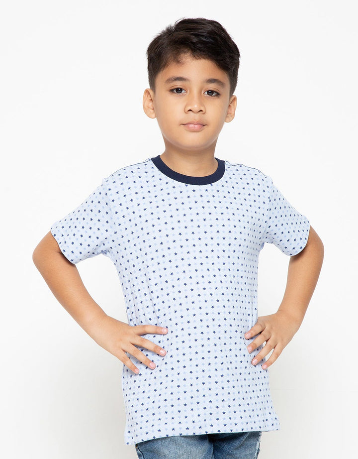 Nohea Stars Full Print Boy Tshirt