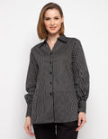 Novo Blouse Hem Garis 5991