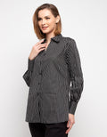 Novo Blouse Hem Garis 5991