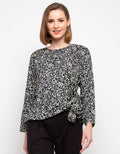 Novo Blouse Oblong Kembang 5921