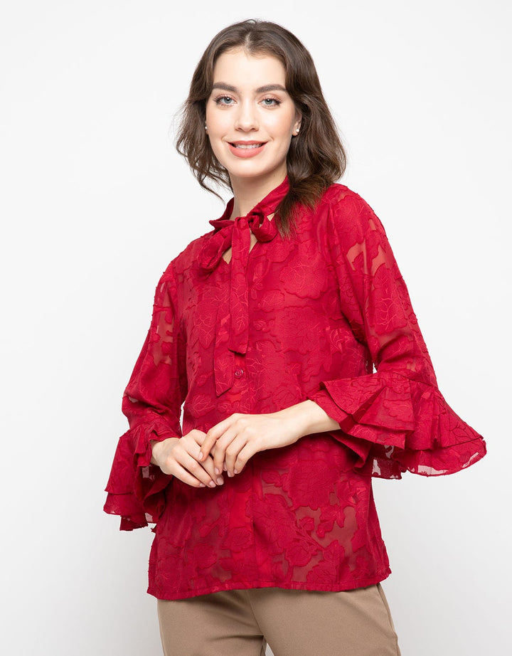 Novo Blouse Print Flower