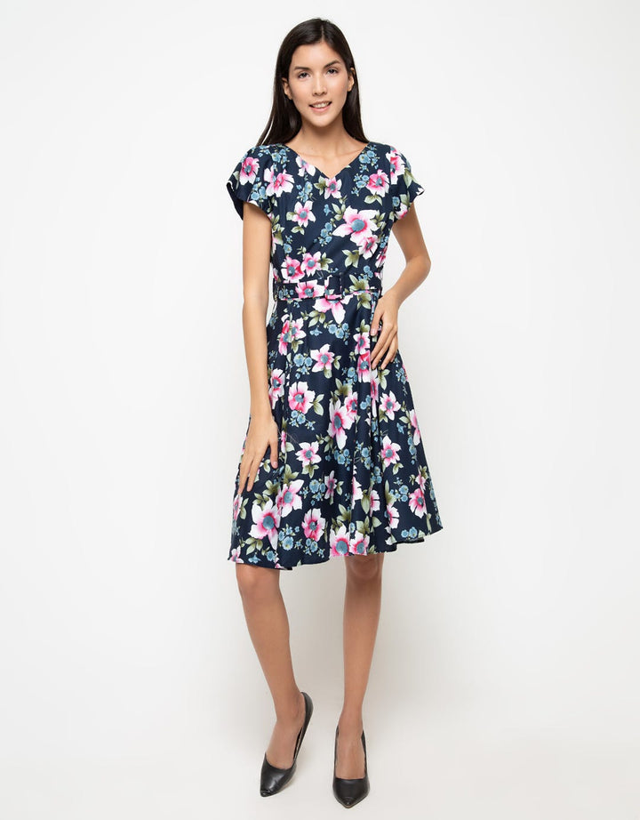 Novo Dress Ploi Kembang