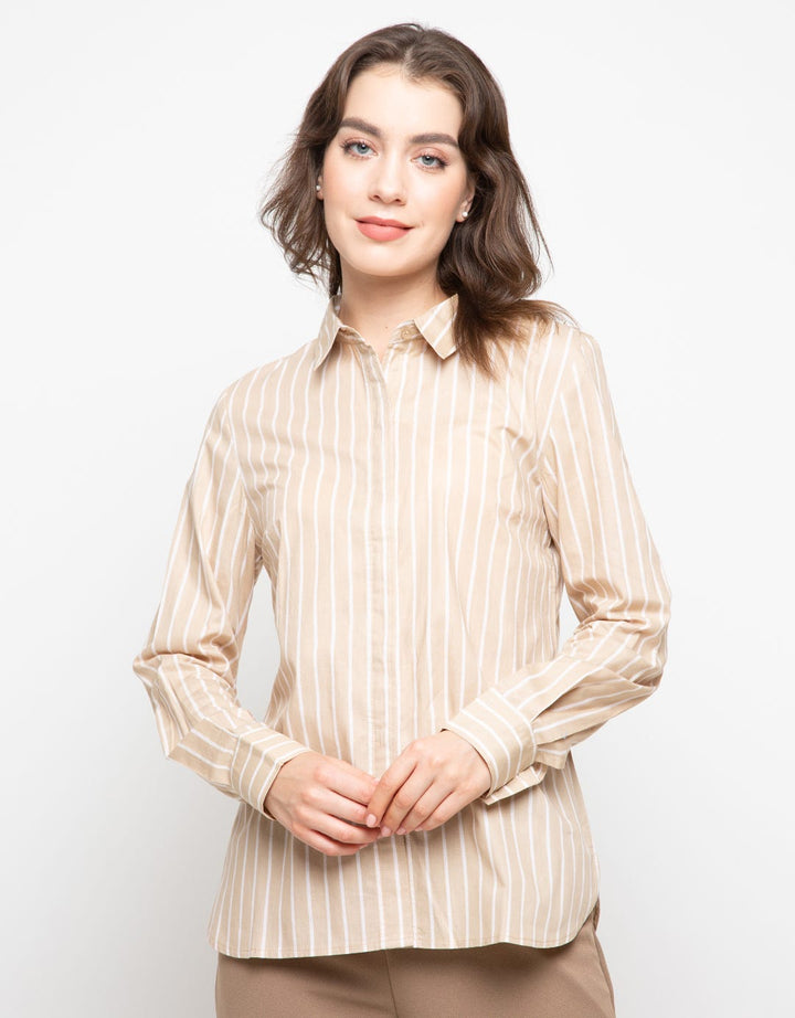 Novo Hem Full Print Stripe
