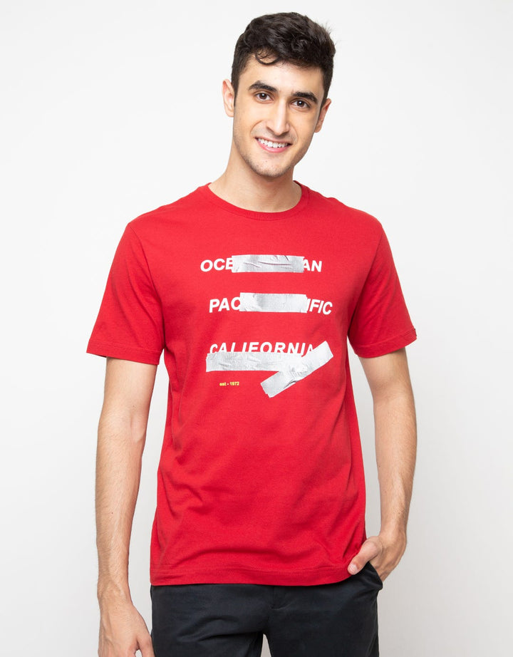 Ocean Pacific Men T-Shirt Hidden Word