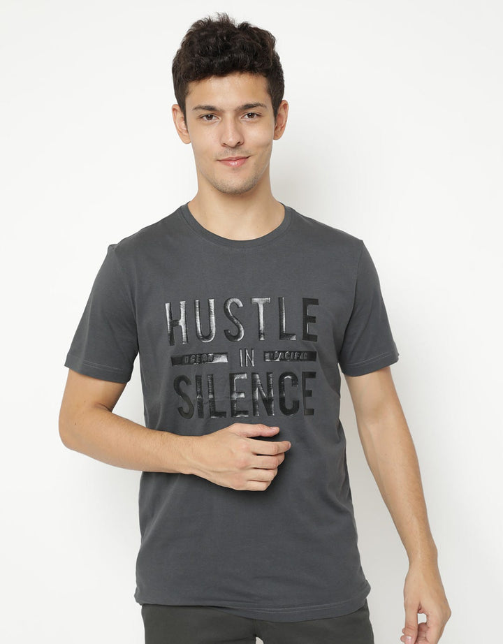 OCEAN PACIFIC T-shirt Print Hustle In Silence