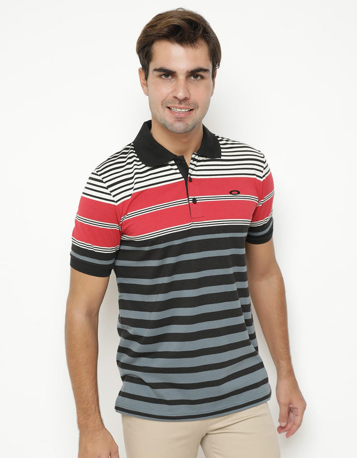 Oto Ono Kaos Polo Motif Print