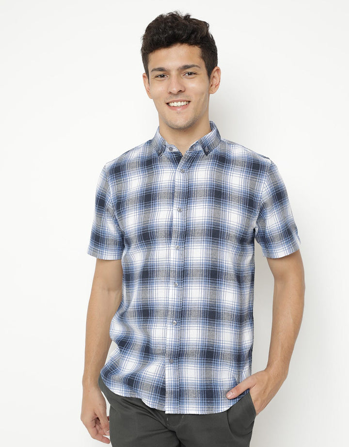 Oto Ono Kemeja Print Plaid