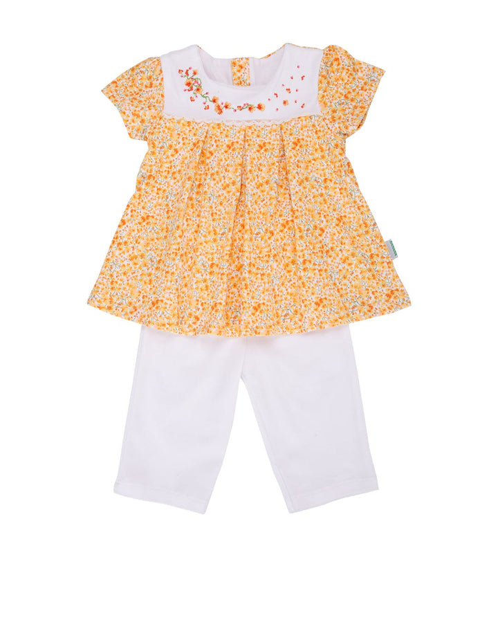 Banana Floral Blouse Set Marct