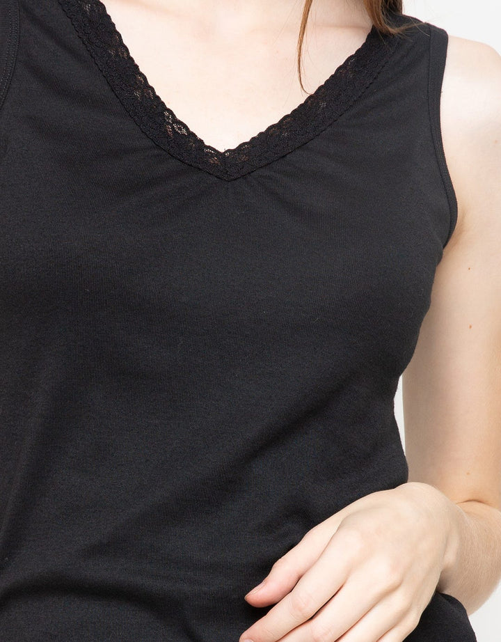 CAMI LACE V NECK-AD5