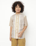 Pingu Kids Baju Koko Katun Printing Lengan Pendek