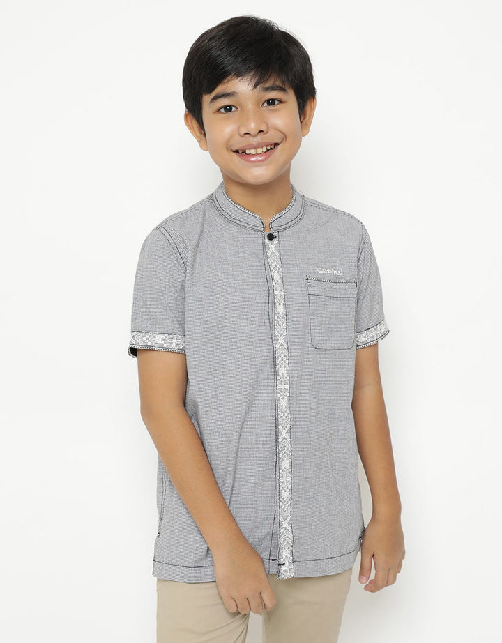 Cardinal Kids Boy Short Sleeve Koko Shirt Flas