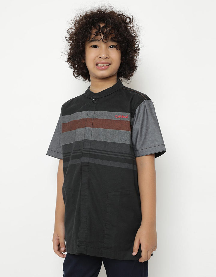 Cardinal Kids Boy Kemeja Koko Stripes