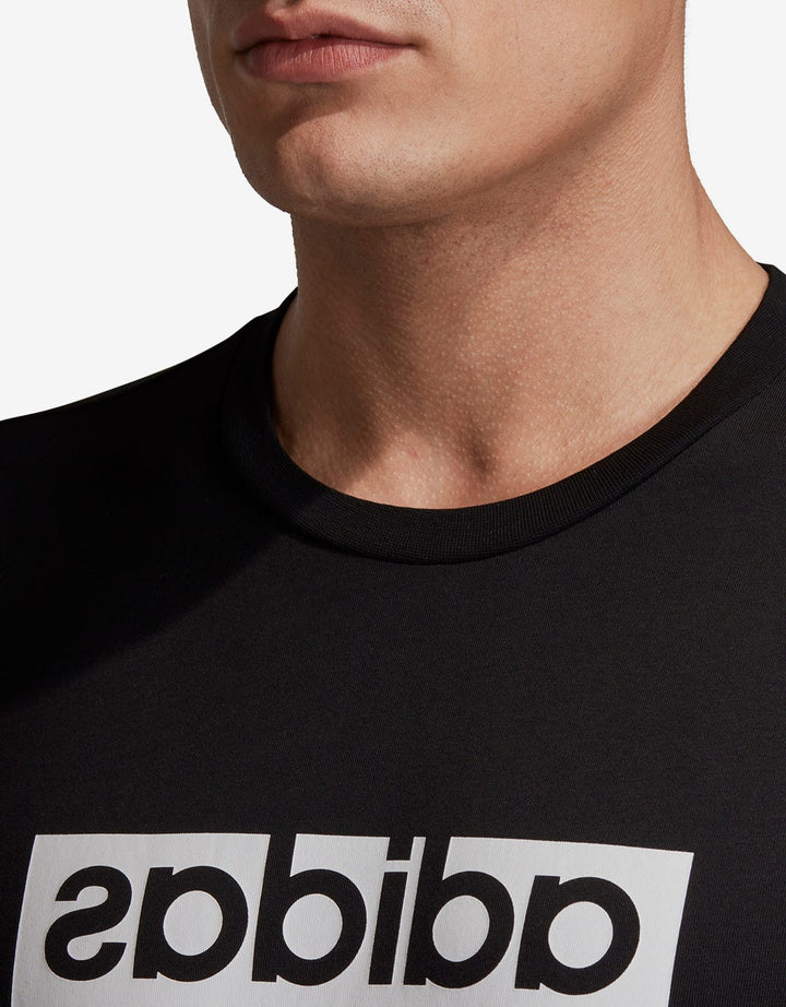 Adidas Tee Mirror Logo Box Graphic