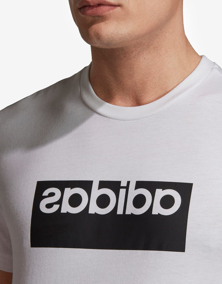 Adidas Tee Mirror Logo Box Graphic