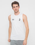 Third Day Co Active Sleevless Kutung Running Jersey Baju Lari Logo 3 Ms125-Td